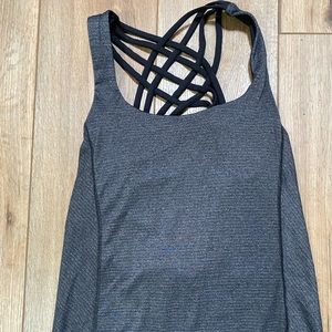 Lululemon Open Back Tank top size 2